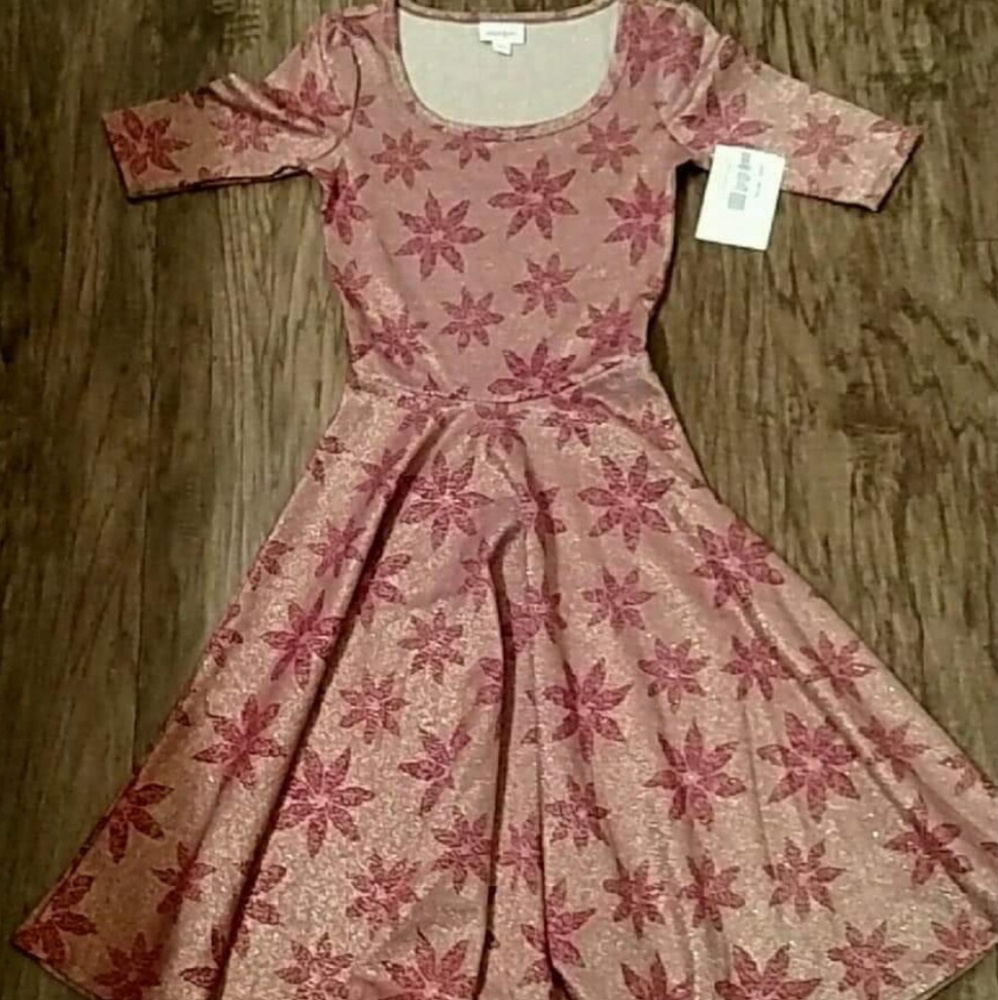 LuLaRoe elegant collection Nicole dress